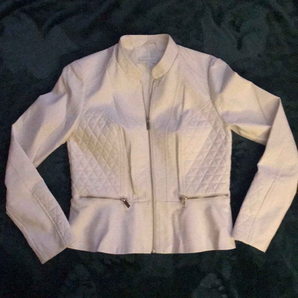 NWOT Faux Leather Jacket size small